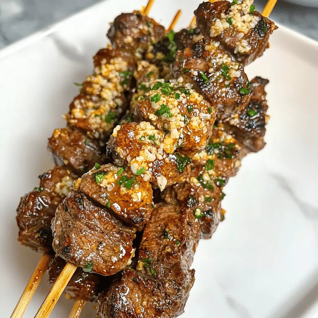 Spice up your dinner with these Cajun Garlic Parmesan Air Fryer Steak Skewers! Juicy pieces of steak marinated in bold flavors come together for a quick and easy meal. The air fryer makes them crispy on the outside while keeping them tender inside. Perfect for BBQs or a weekday dinner! Save this recipe for your next cooking adventure!