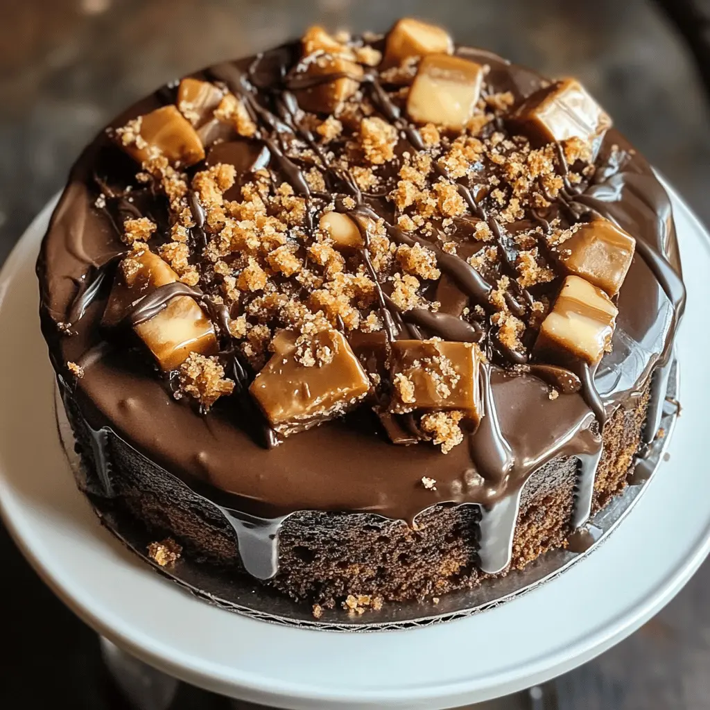 This Chocolate Caramel Toffee Crunch Cake is a real treat for chocoholics! With layers of rich chocolate cake, luscious caramel, and crunchy toffee bits, it’s perfect for celebrations or a sweet surprise at home. Save this recipe now to impress your friends and family at your next gathering! Enjoy each bite of this deliciously decadent dessert.