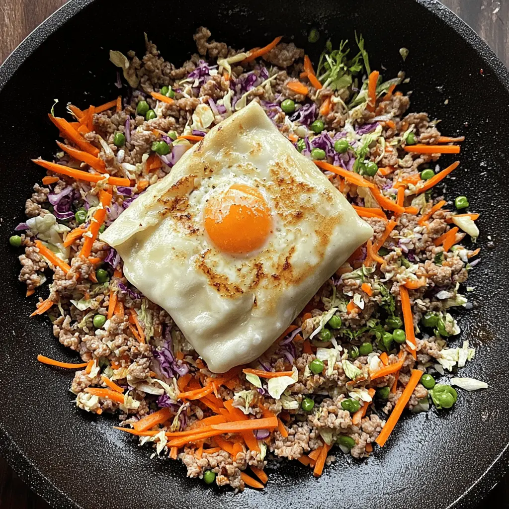 Looking for a quick and tasty dinner? This Eggroll in a Bowl on the Blackstone Griddle packs all the delicious flavors of traditional egg rolls without the fuss! With vibrant veggies and savory protein cooked to perfection, it’s a healthy and satisfying option for busy weeknights. Save this recipe for your next meal prep or family dinner!