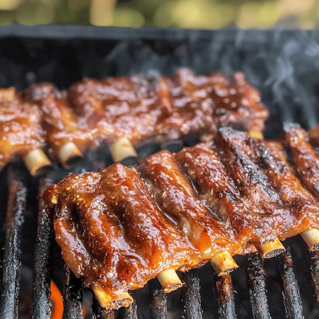Get ready for some mouthwatering grilled ribs that simply fall off the bone! This recipe features tender, juicy meat infused with a delicious blend of spices that everyone will love. Perfect for summer cookouts or family gatherings, these ribs are sure to impress. Save this easy recipe for your next barbecue and enjoy the amazing flavors!