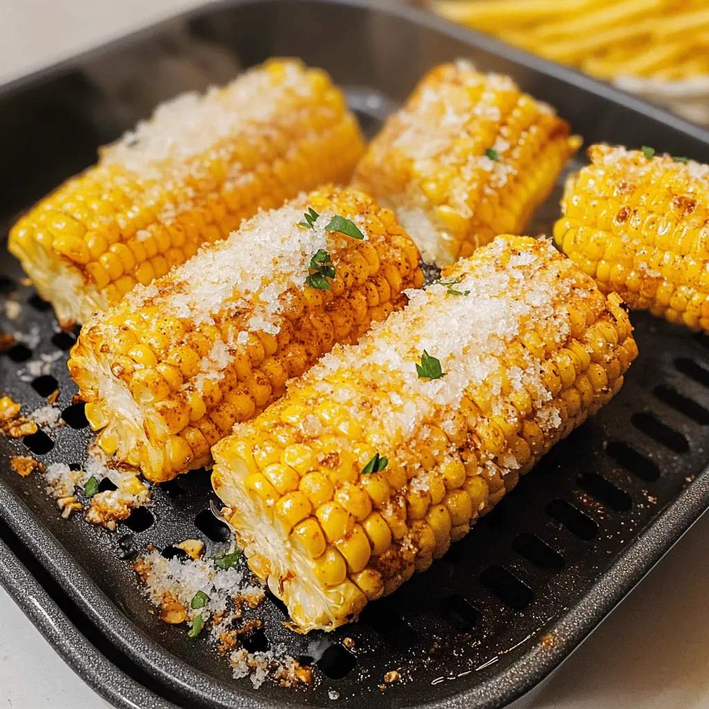 Say goodbye to boring sides! Enjoy sweet, tender air-fried corn on the cob in just minutes. This easy recipe highlights the natural sweetness of frozen corn, making it perfect for summer barbecues, weeknight dinners, or cozy family gatherings. Save this pin for a quick and delicious vegetable option that everyone will love!