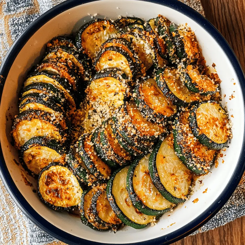 Zucchini gets a delicious twist with this Garlic Parmesan Roasted Zucchini recipe! Packed with rich flavors and a crispy texture, it's the perfect side dish for any meal. Enjoy the vibrant taste of garlic and the savory notes of Parmesan cheese. Save this easy recipe for your next family dinner or barbecue! It's a dish everyone will love!