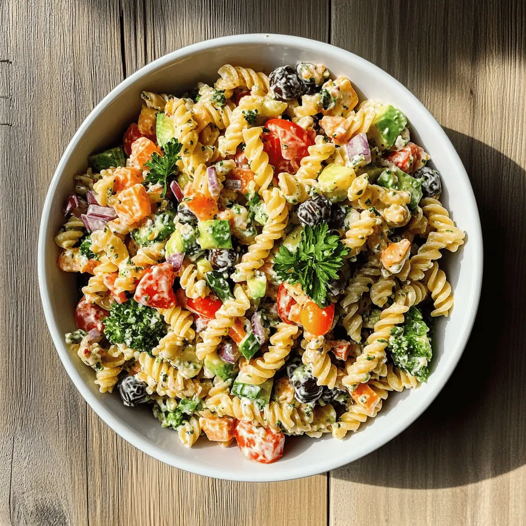 Looking for a nutritious twist on a classic dish? This High Protein Pasta Salad is packed with chickpeas, vibrant veggies, and a zesty dressing that makes it a perfect meal prep option! Great for lunch or as a side at your next gathering, you're sure to save this recipe for a tasty, healthy boost any day of the week!