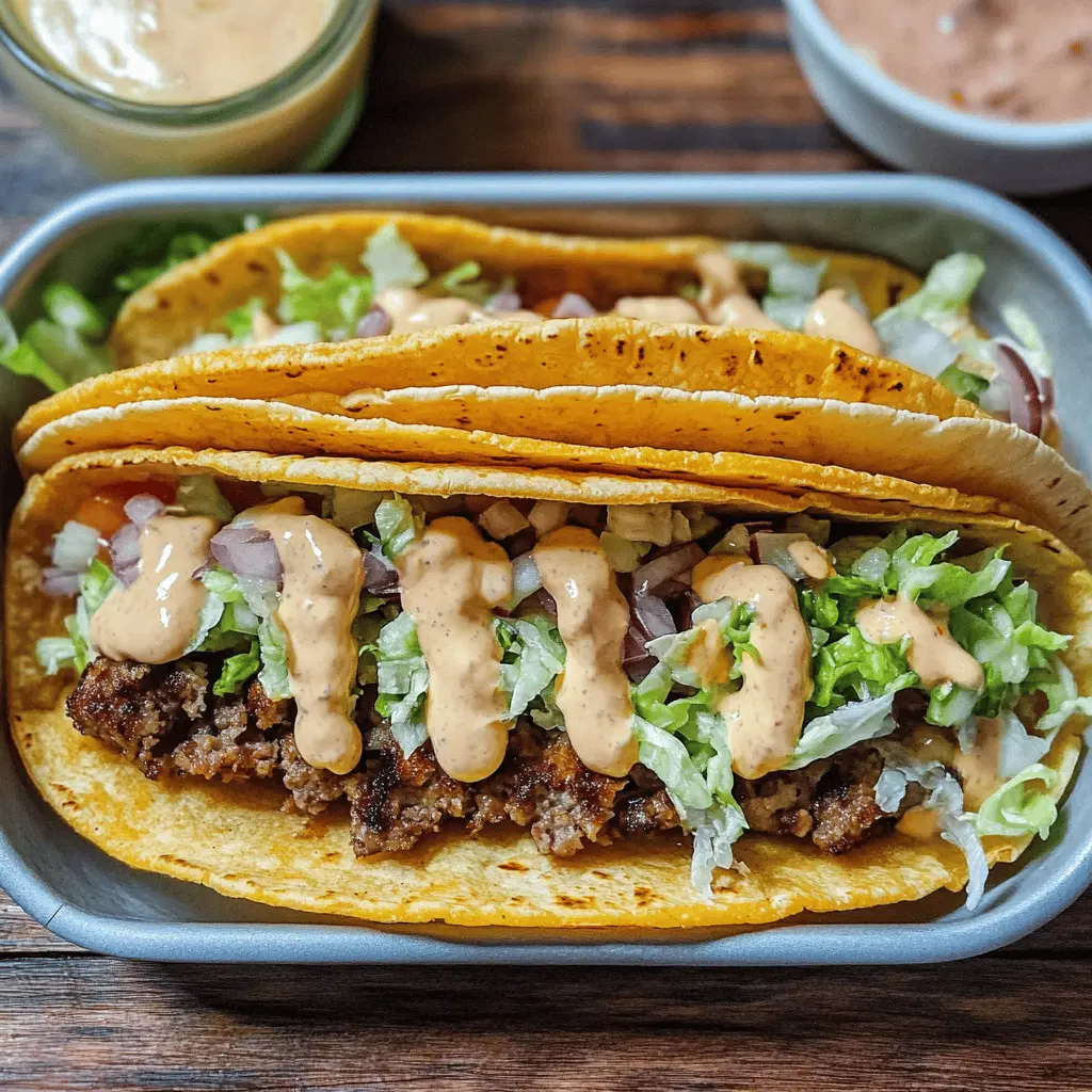 Get ready for a delicious twist on classic flavors with these Smash Burger Tacos! Juicy beef patties combined with all your favorite toppings, wrapped in warm tortillas. Perfect for taco night, game day, or casual gatherings. Save this recipe now for a fun and tasty meal that will wow your family and friends!