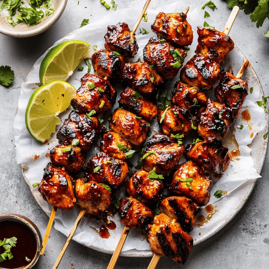 Get ready for the ultimate summer treat with these BBQ chicken skewers! Bursting with flavor from a homemade marinade, these skewers are perfect for grilling and easy to customize with your favorite veggies. Ideal for picnics, backyard parties, or weeknight dinners. Save this recipe to enjoy delicious, smoky flavors any time!