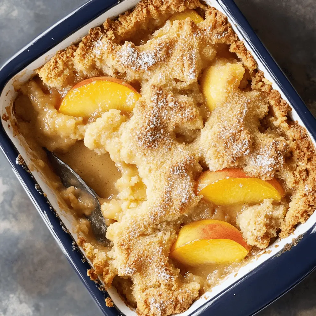 Sweet summer peaches shine in this delightful peach cobbler recipe! With a buttery, golden topping and a juicy filling, this dessert is perfect for gatherings or cozy nights in. Quick to prepare and oh-so-tasty, it’s sure to become a favorite. Save this recipe for a warming treat that brings smiles at every occasion!