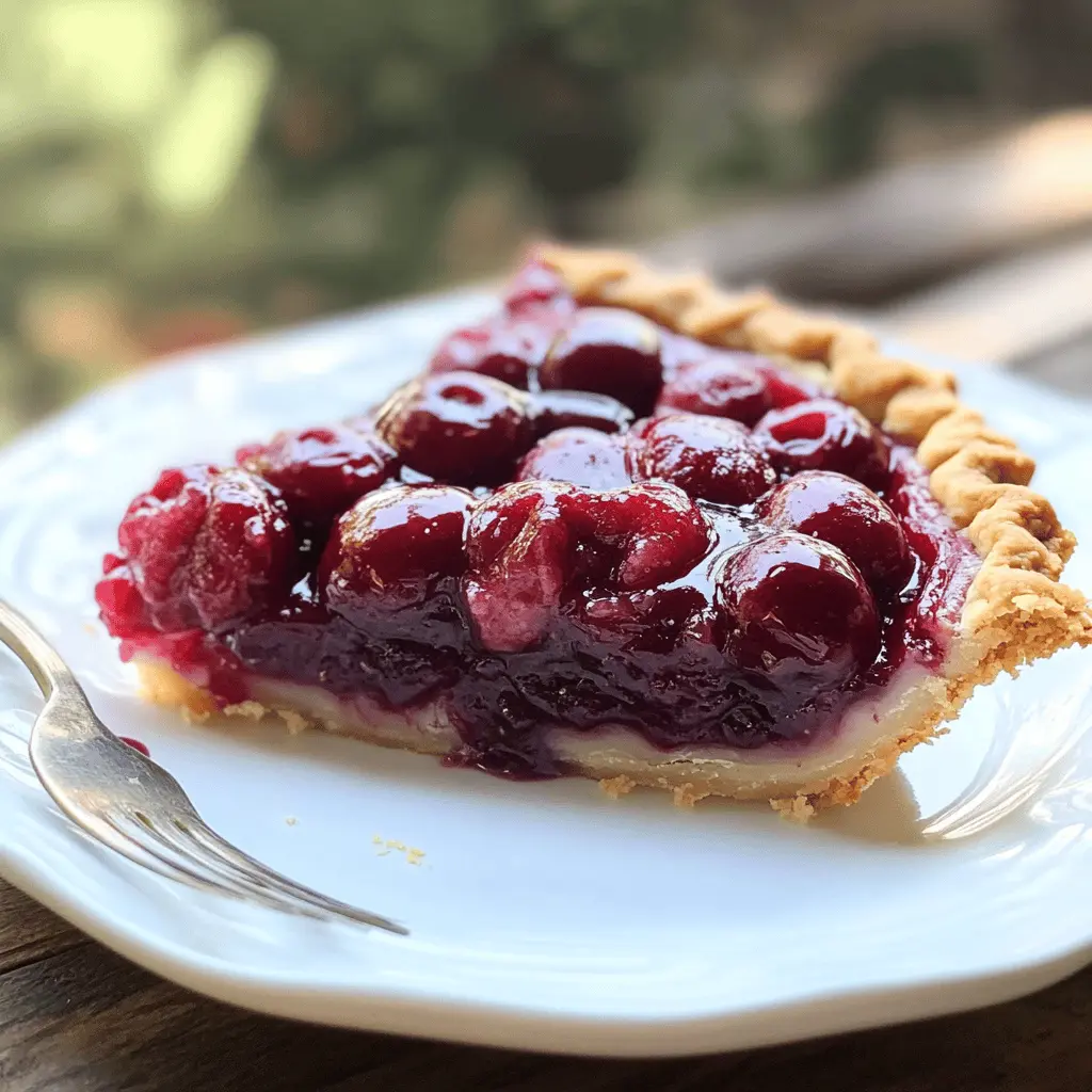 Best Easy Homemade Cherry Pie Recipe