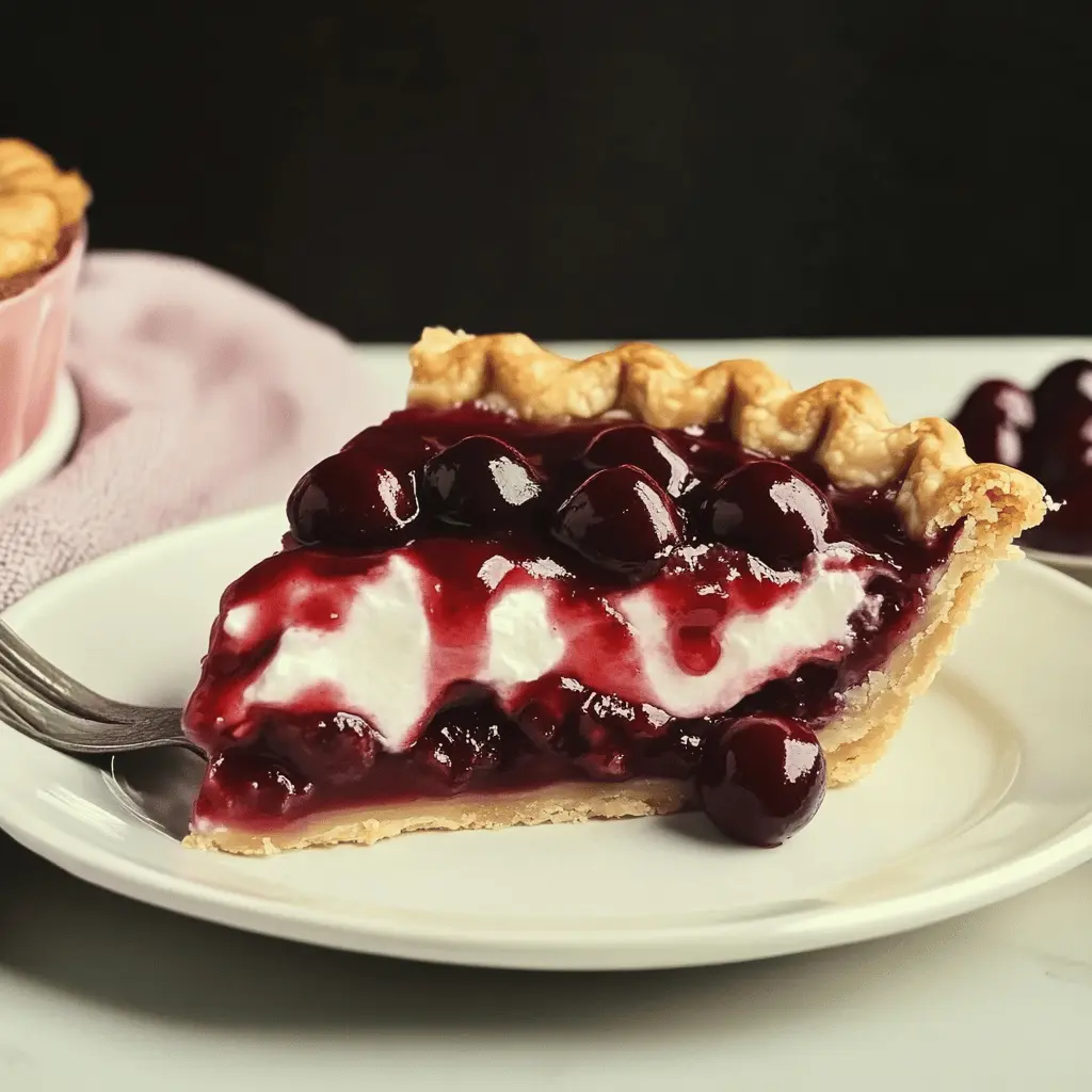 Easy Grandma's Sweet Cherry Pie Recipe