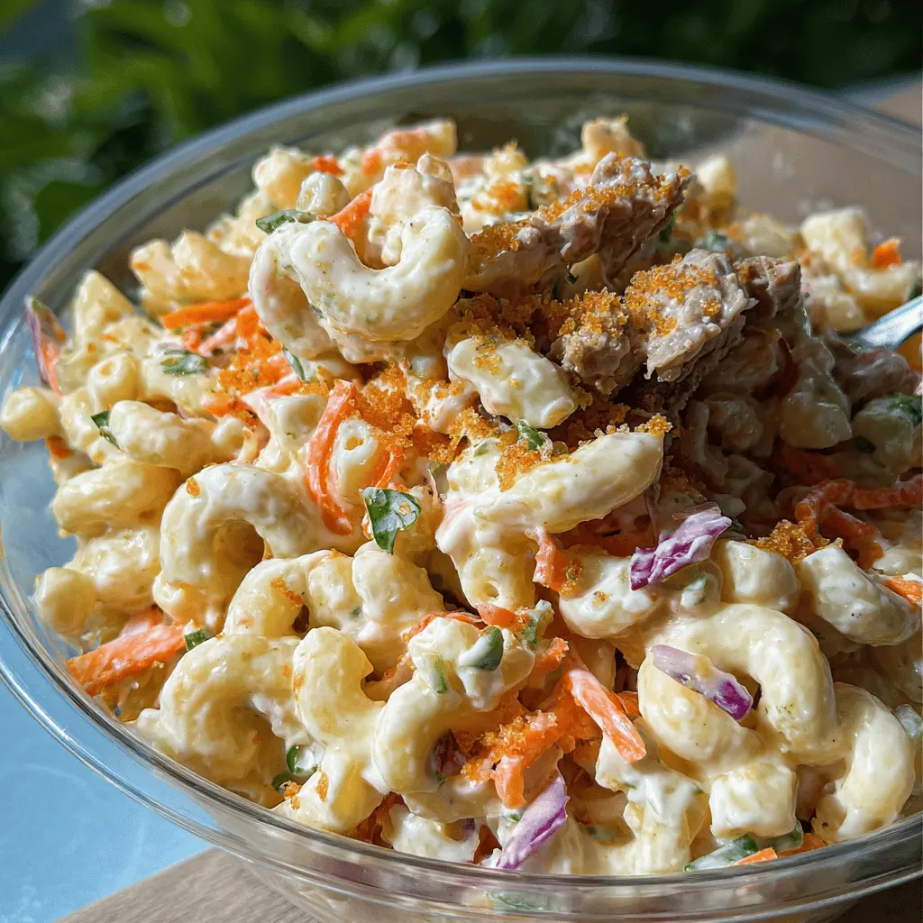 Easy Hawaiian Macaroni Salad Recipe