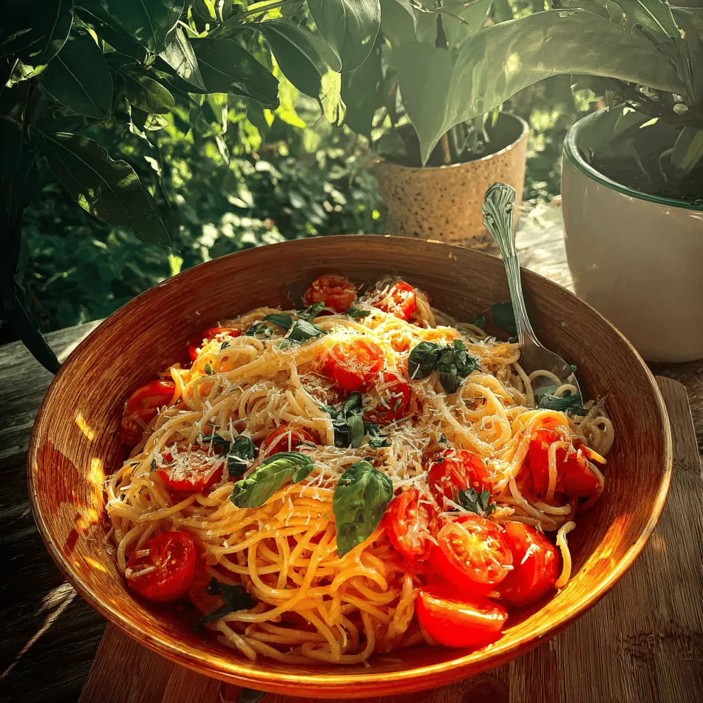 Easy Summer Garden Pasta Recipe