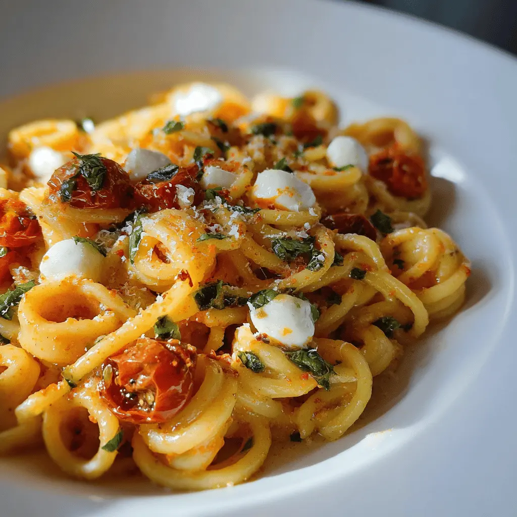 Easy Cherry Tomato and Basil Pasta Recipe