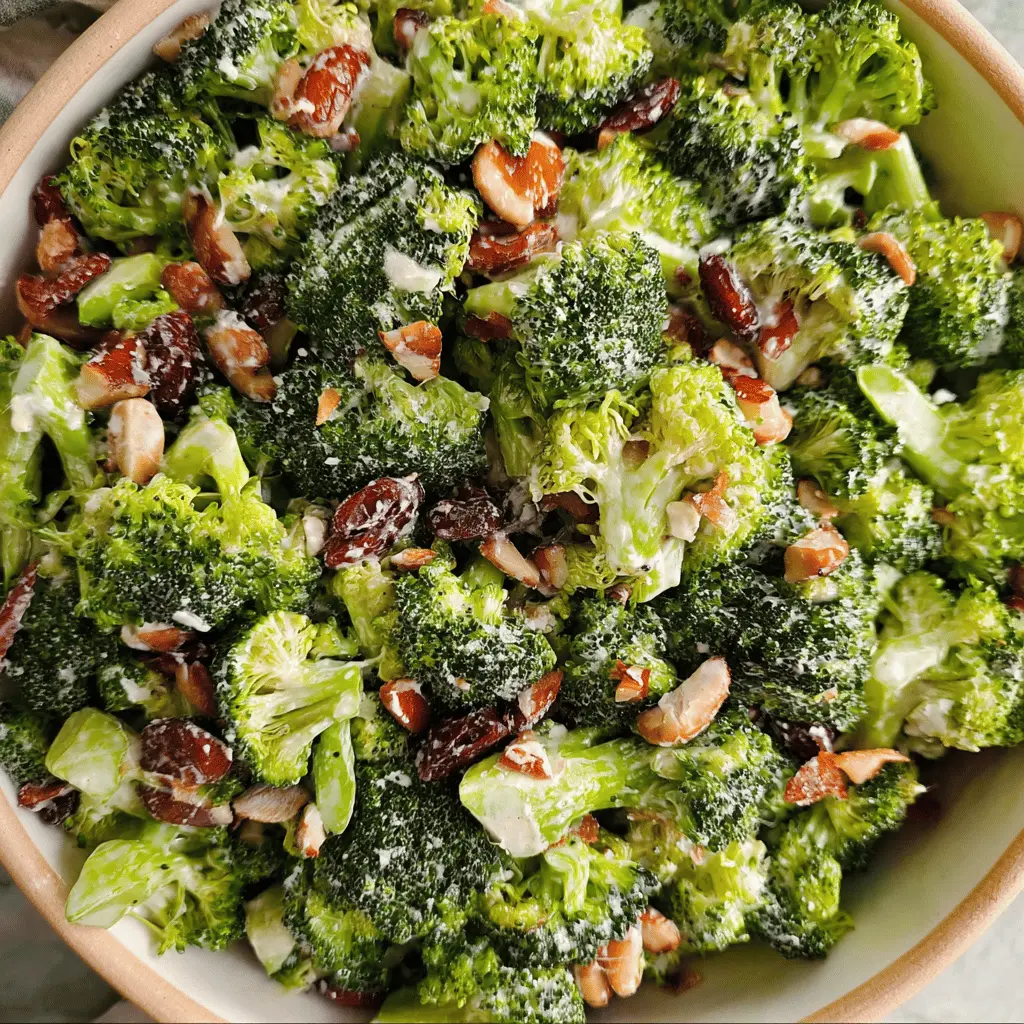 Easy Crunchy Broccoli Salad Recipe