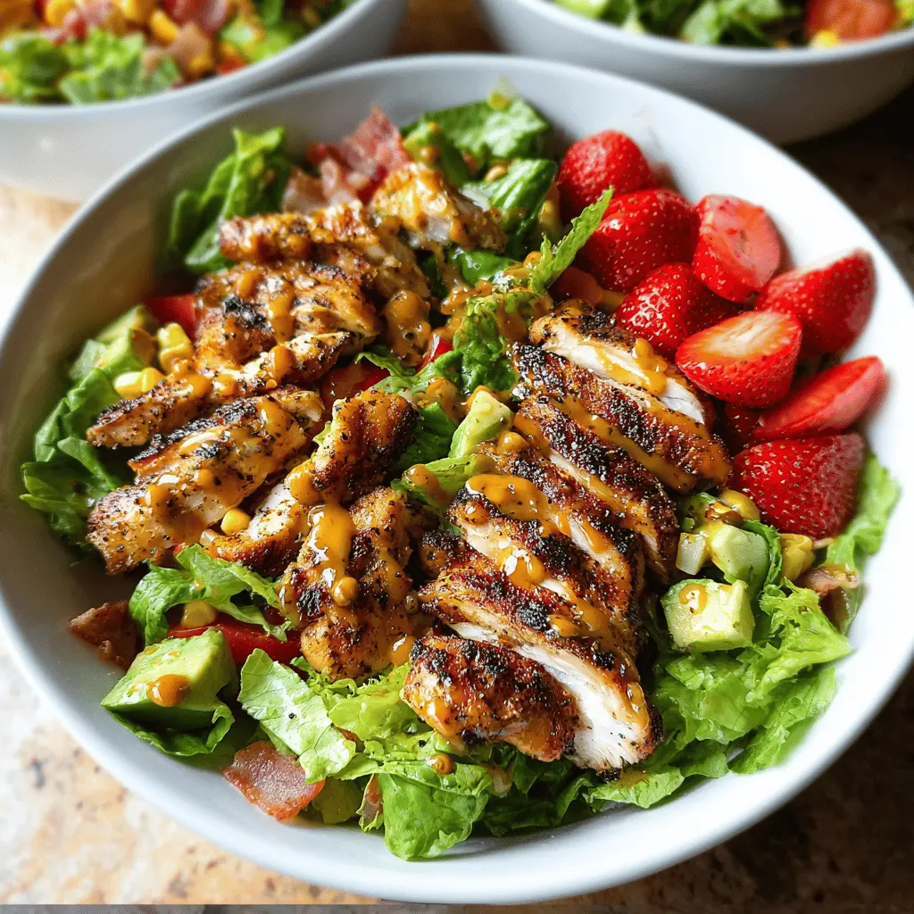 Easy Honey Mustard Chicken Salad Recipe