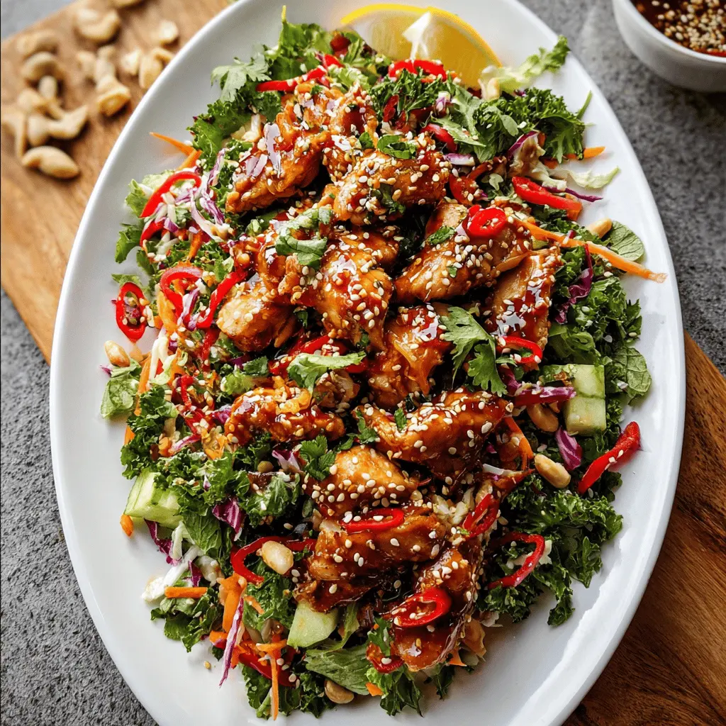 Easy Sesame Chicken Salad Recipe