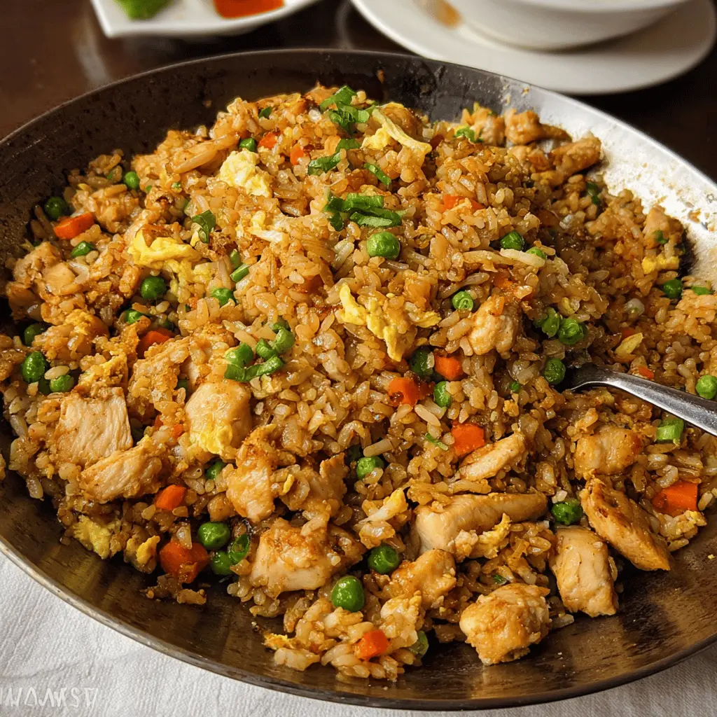 Easy Restaurant-Style Chicken Fried Rice Recipe