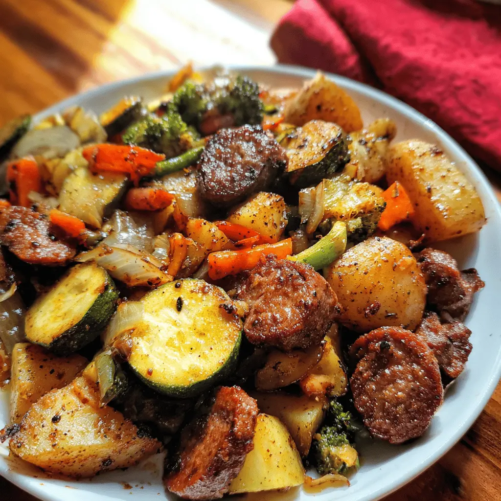 Easy Blackstone Cowboy Stir Fry Dinner Recipe