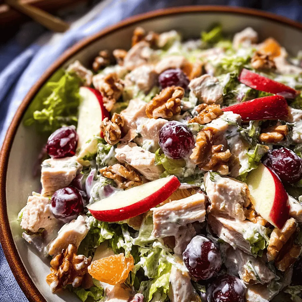 Easy Chicken Waldorf Salad Recipe