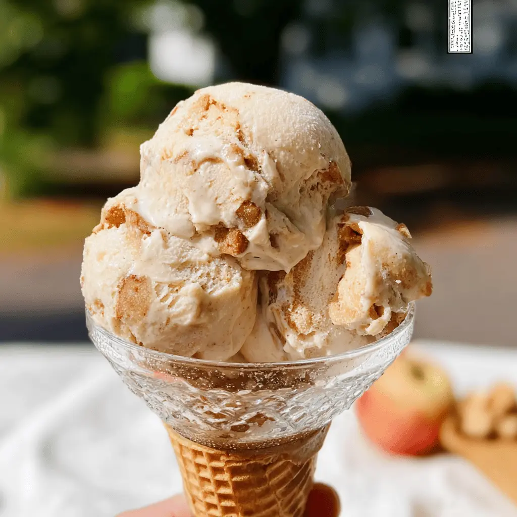 Easy Homemade Apple Pie Ice Cream Recipe