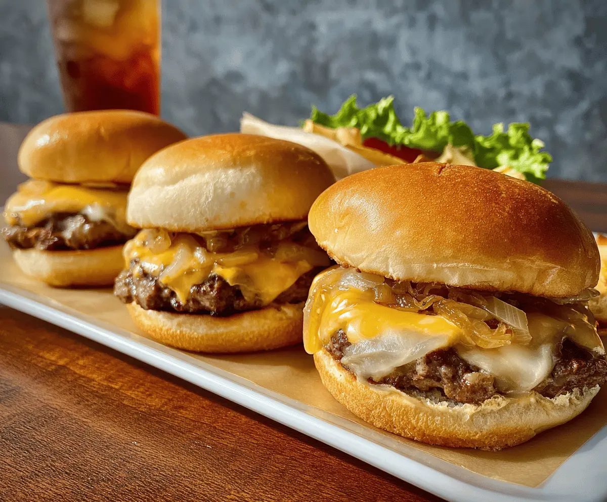 Easy Oklahoma Onion Burgers Recipe