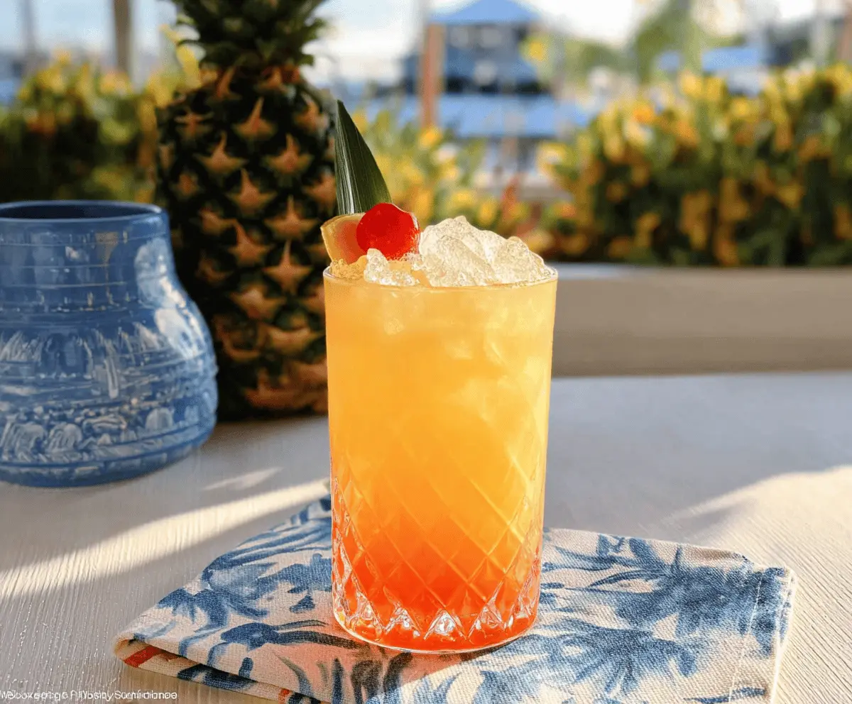 Easy Tropical Hawaiian Screwdriver Cocktail Recipe