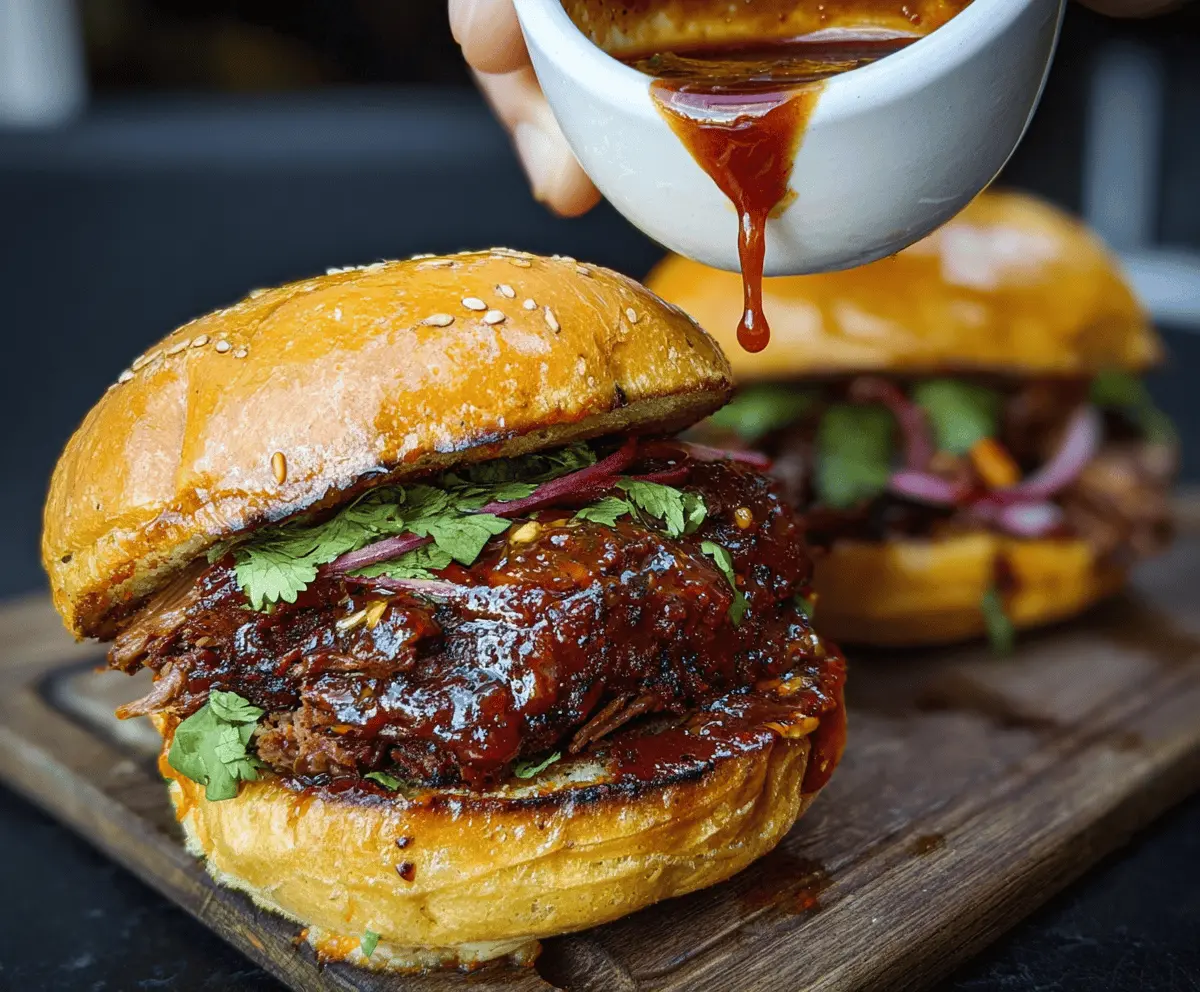 Smoked Beef Birria Burgers Recipe