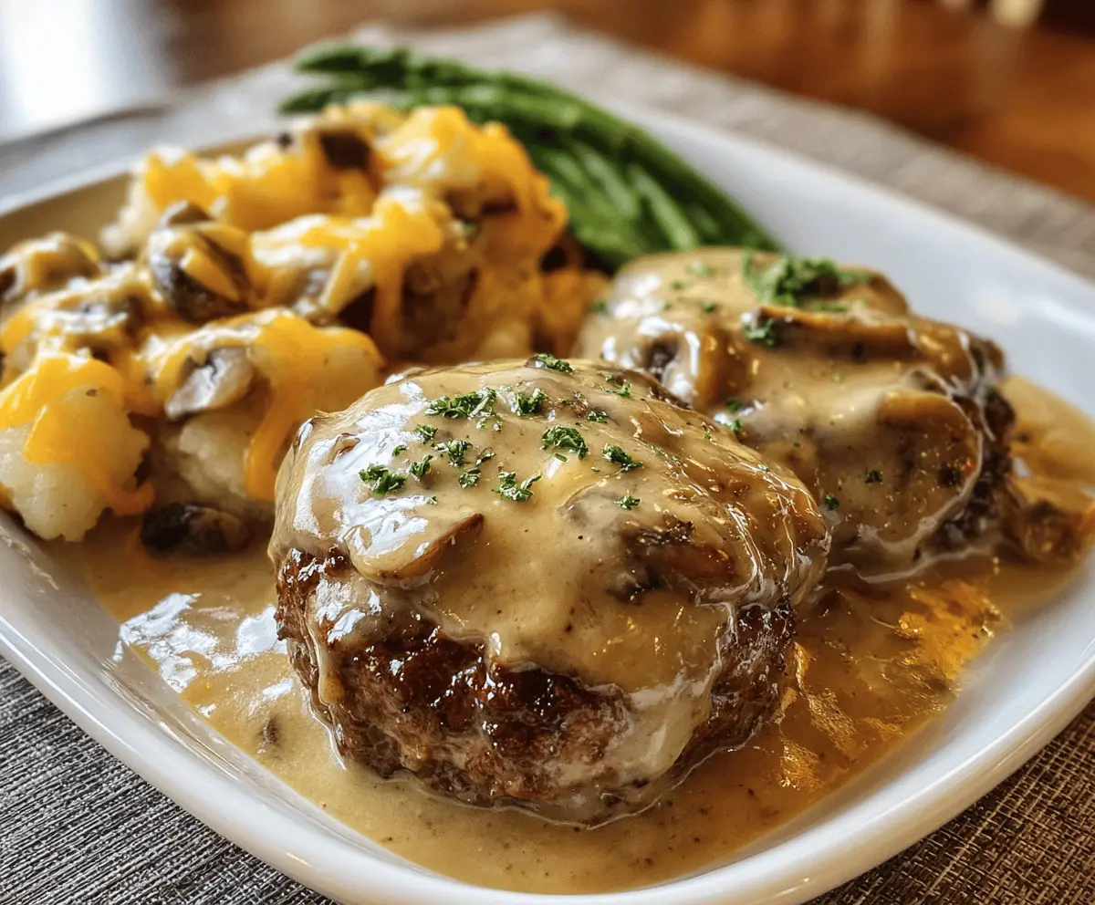 Easy Amish Hamburger Steak Bake Recipe