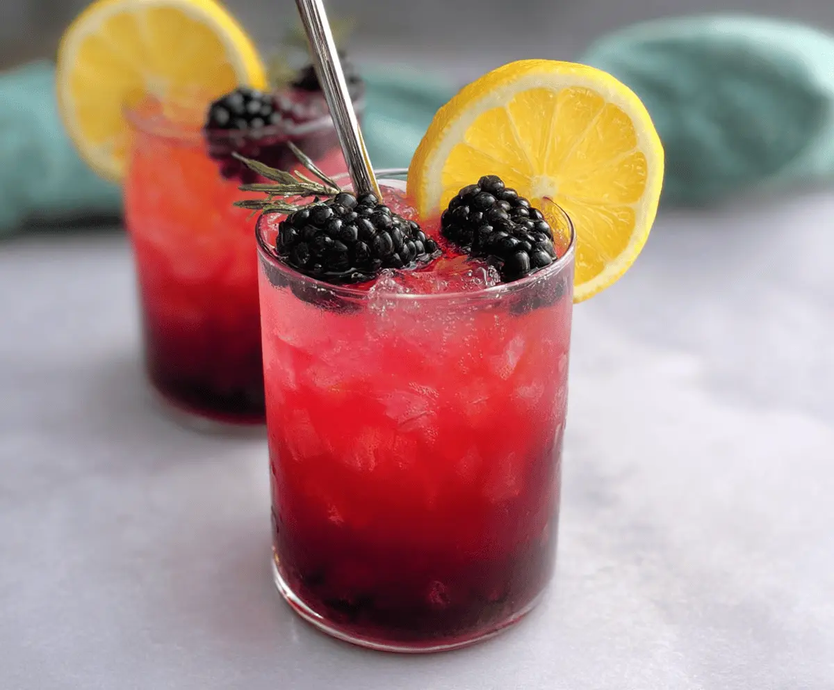 Refreshing Fresh Blackberry Lemonade Recipe