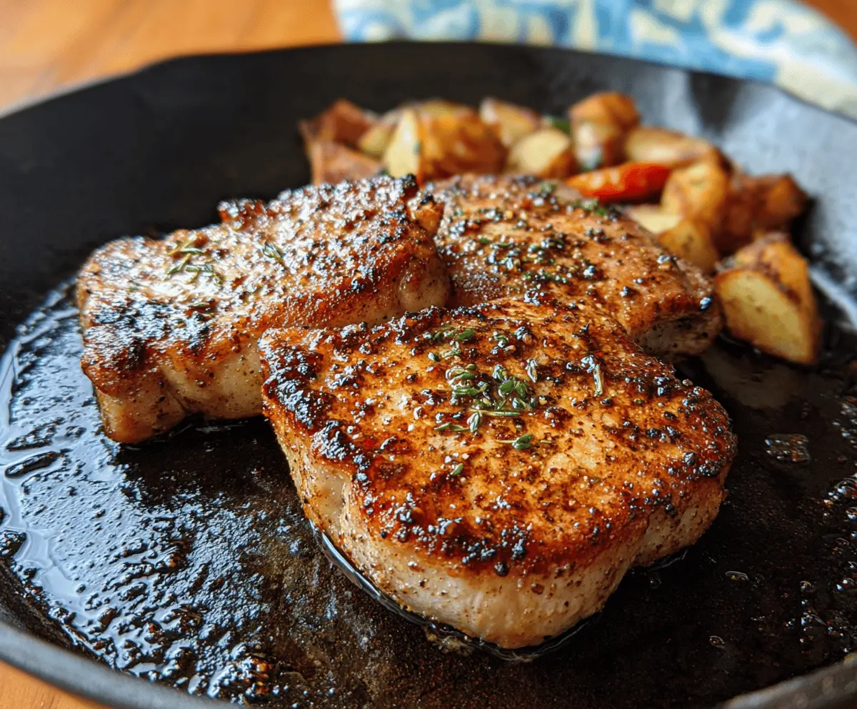 Easy Juicy Boneless Pork Chops Recipe