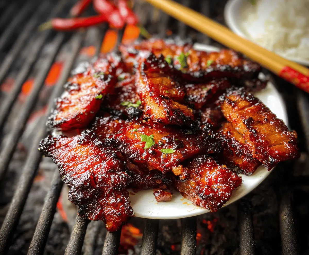 Easy Homemade Chinese BBQ Pork Recipe