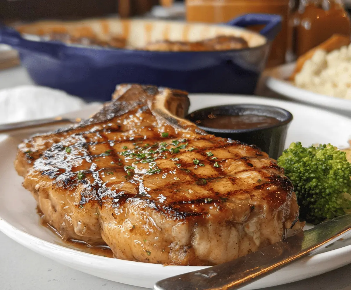 Easy Texas Roadhouse Style Pork Chops Recipe