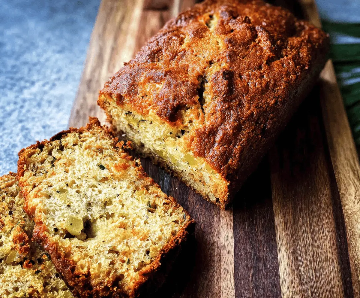 Moist Pineapple Zucchini Bread Recipe