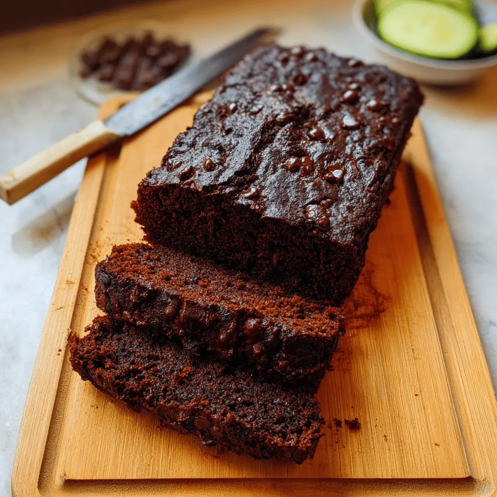 Moist Gluten-Free Chocolate Zucchini Bread Recipe
