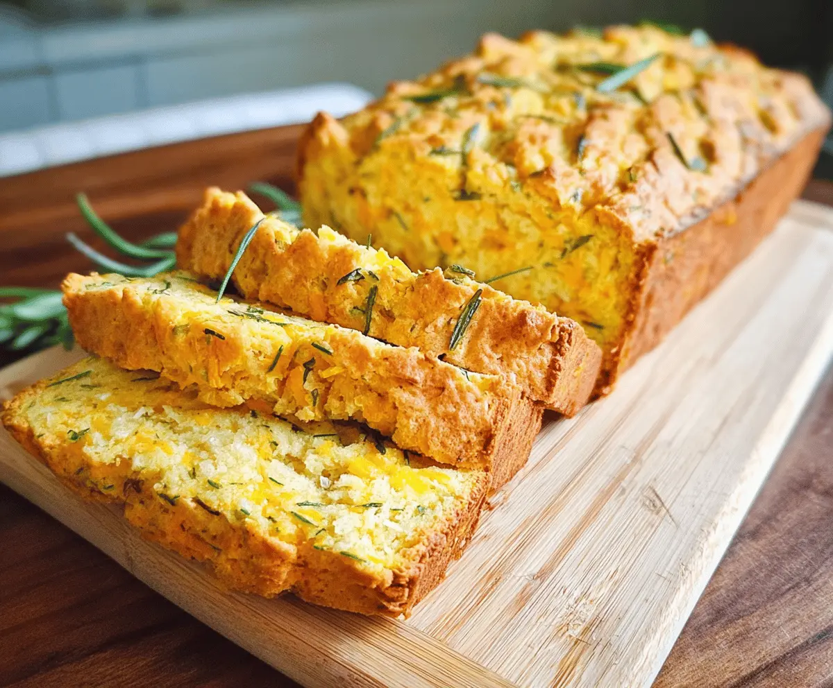 Herb and Cheddar Squash Bread Recipe