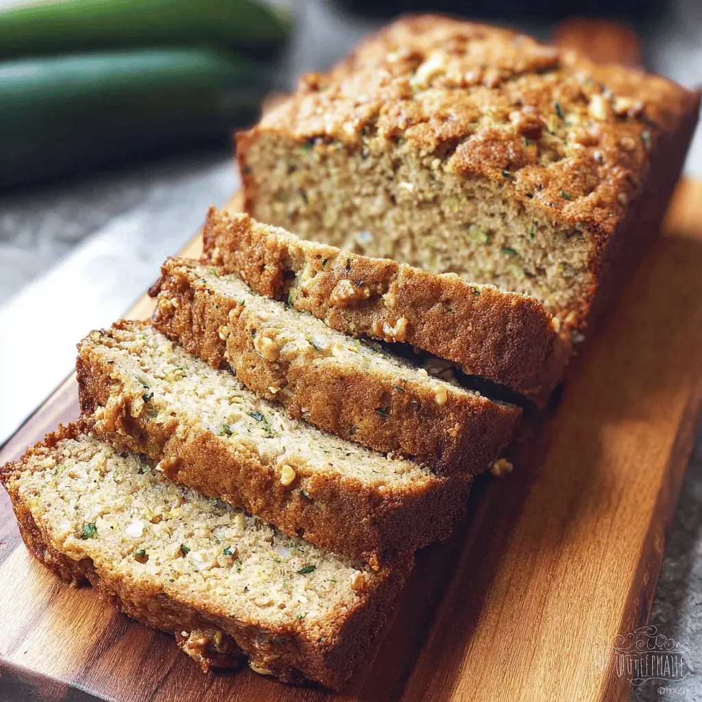 Moist Almond Flour Zucchini Bread Recipe