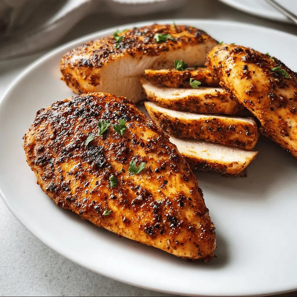 Easy Air Fryer Chicken Breasts Perfectly Juicy Every Time