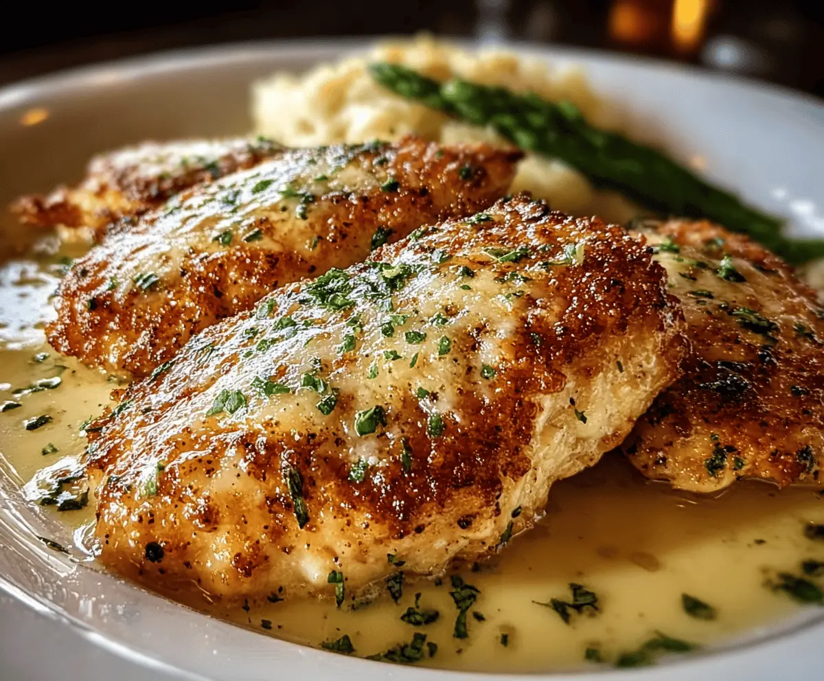 Easy Longhorn Steakhouse Style Parmesan Chicken Recipe