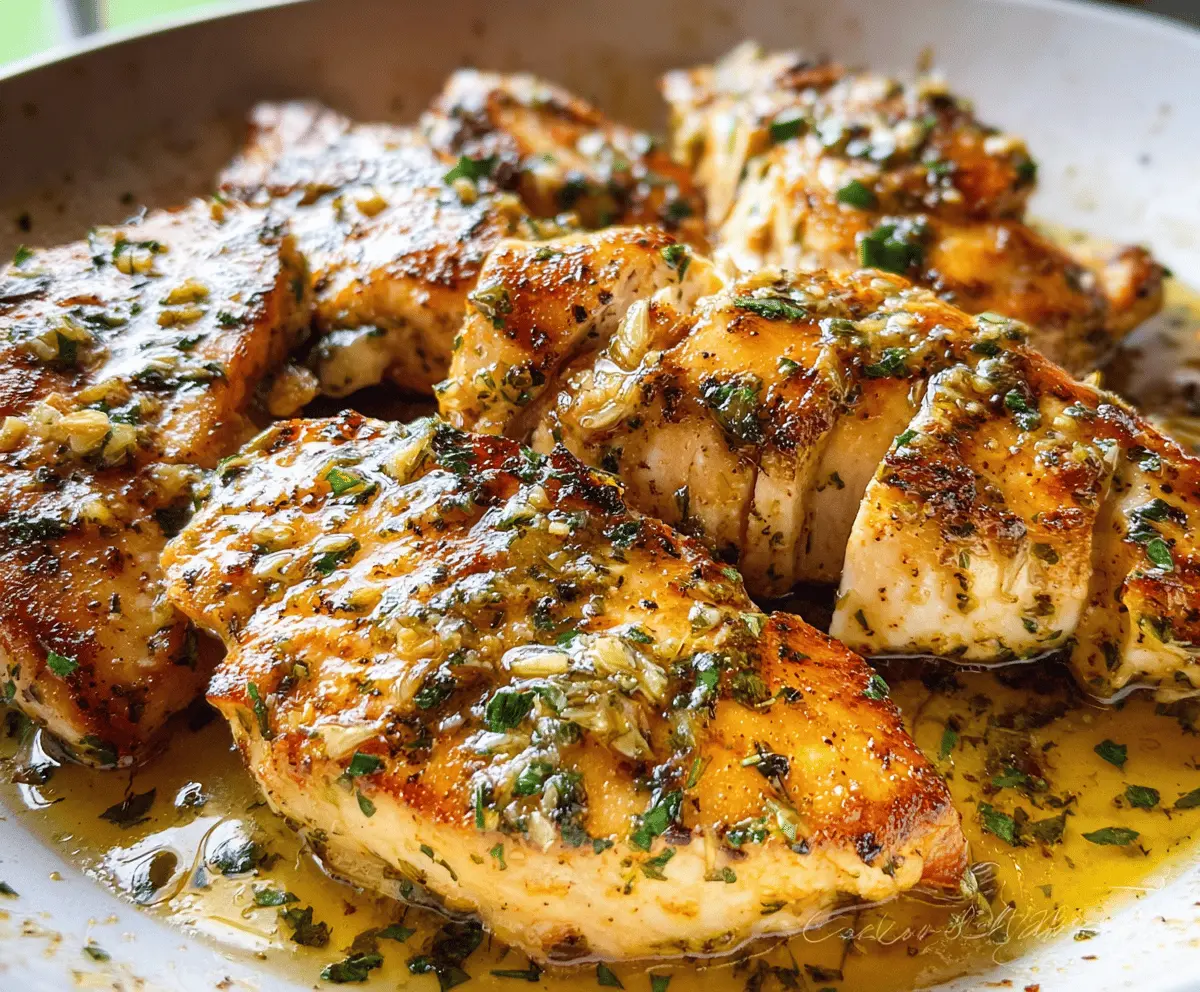 Easy Garlic Butter Chicken Recipe