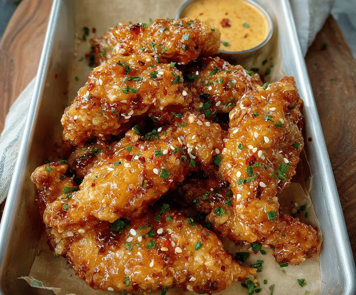 Easy Crispy Bang Bang Chicken Recipe