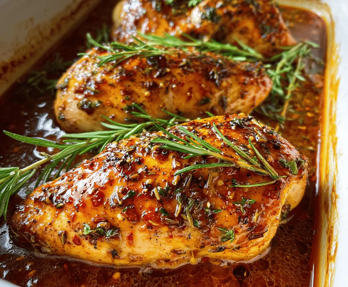 Easy Baked Honey Dijon Chicken Recipe