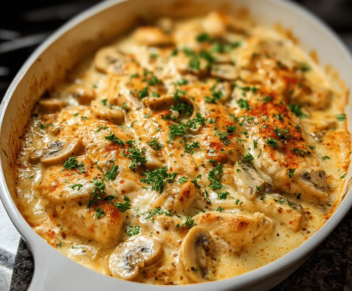 Creamy Chicken Gloria Recipe With Garlic and Herbs