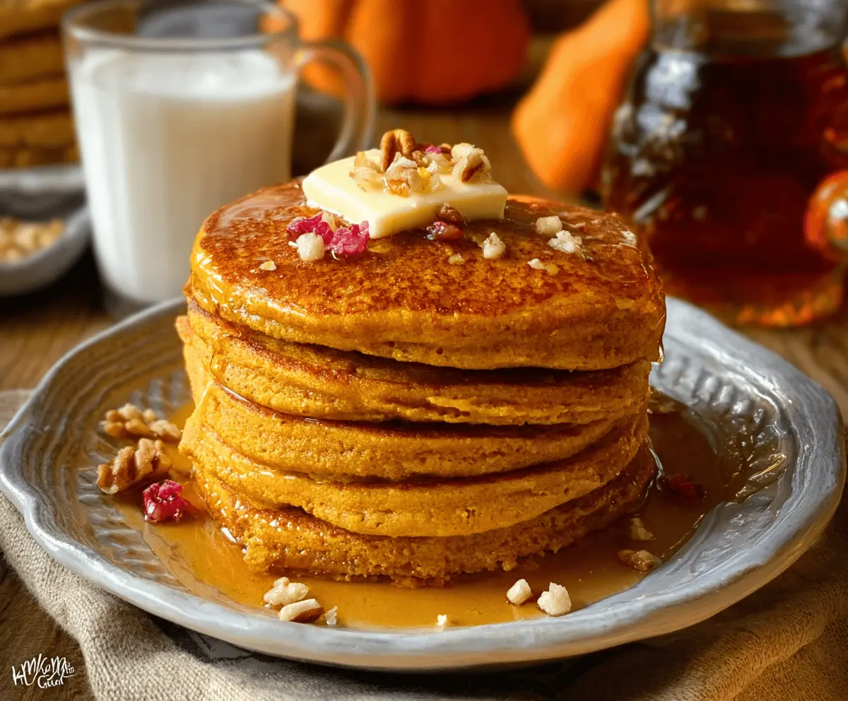 Gluten-Free Pumpkin Pancakes